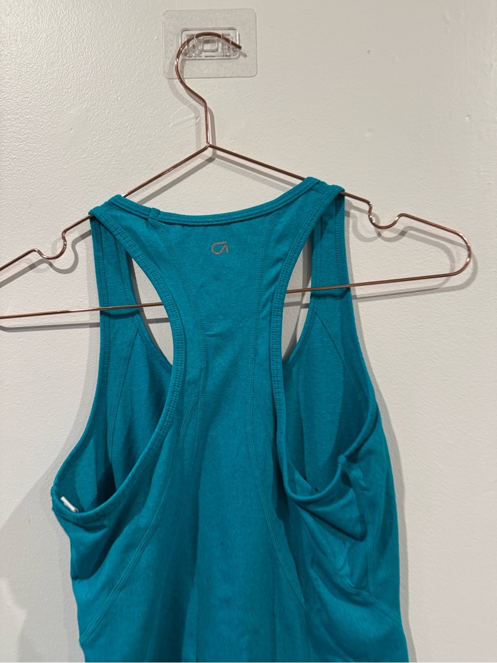 GAP Teal Racerback Tank Top - Picture 4 of 8